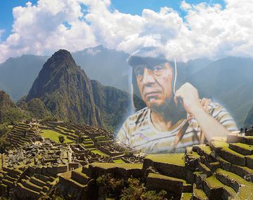 Un personaje del Chavo volvió a Machu Pichu en una fecha especial