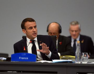 Macron en la Cumbre del G20 en Buenos Aires