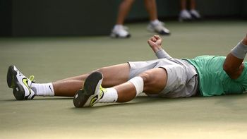 no pudo: nadal vencio a del potro y festejo en indian wells no pudo: nadal vencio a del potro y festejo en indian wells