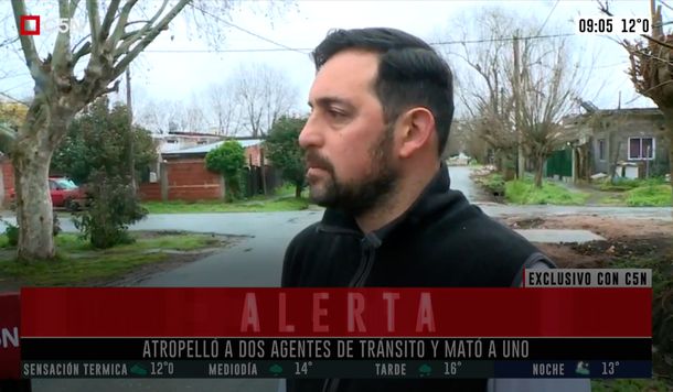 Habló el agente que llamó al 911: Cinthia estaba irreconocible en el piso