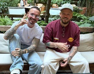 J Balvin y Residente se reconciliaron.