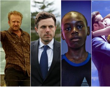 Hell or High Water, Manchester by the Sea, Moonlight, La La Land y Arrival