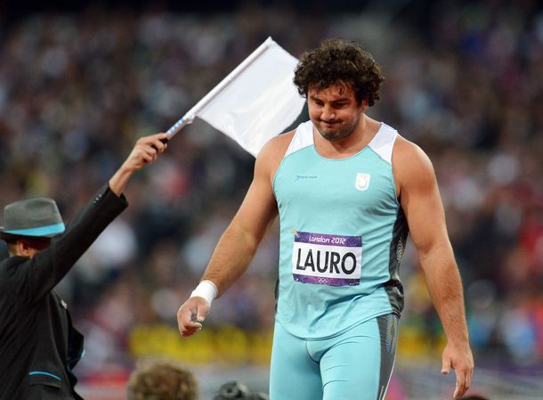 Germán Lauro falló en disco y se despidió de Londres 2012