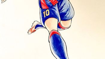 el creador de los supercampeones y su homenaje a lionel messi el creador de los supercampeones y su homenaje a lionel messi