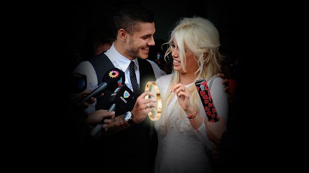 Mauro Icardi y Wanda Nara: regalo por el aniversario de casados y ostentación