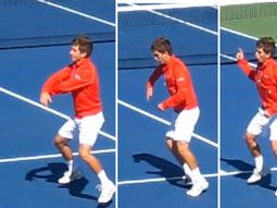 el pasito del caballo llego al mundo del tenis y causa furor el pasito del caballo llego al mundo del tenis y causa furor