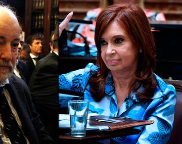 Claudio Bonadio y Cristina Kirchner