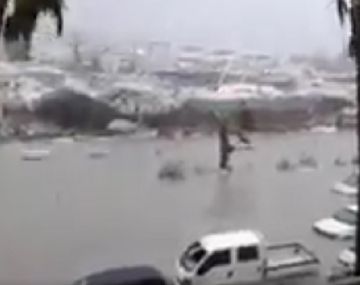 El huracán Irma impactó en las islas del Caribe