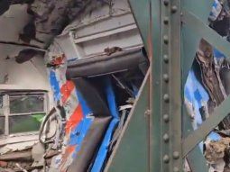 ¡Control, chocamos!, la impactante modulación del maquinista del tren accidentado en Palermo