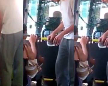 Dos estudiantes le regalaron unas zapatillas a un nene descalzo