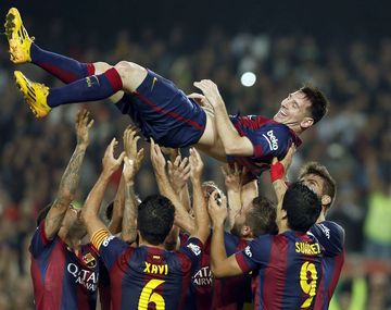 Así es el trofeo que recibirá Messi por el récord español