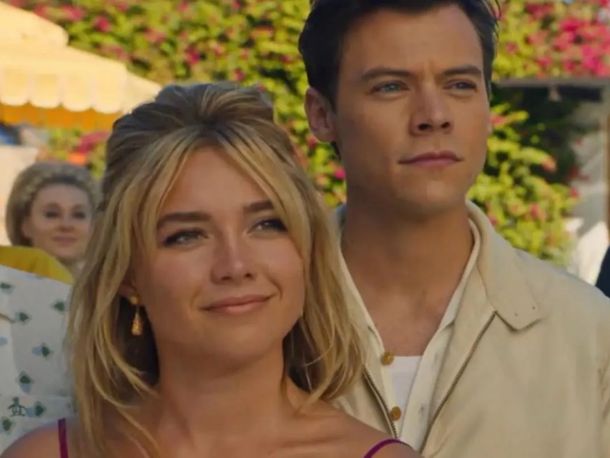 La película de Olivia Wilde que protagoniza Harry Styles se impone en la taquilla