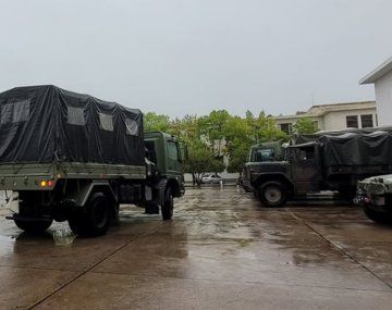 El Gobierno envió ayuda a Bahía Blanca por las inundaciones