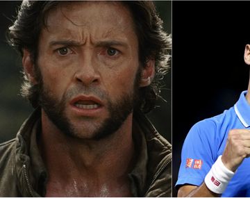 Hugh Jackman y Novak Djokovic se cruzaron en Twitter