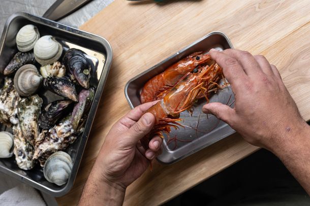 La barra omakase escondida que celebra los sabores del Mar Argentino