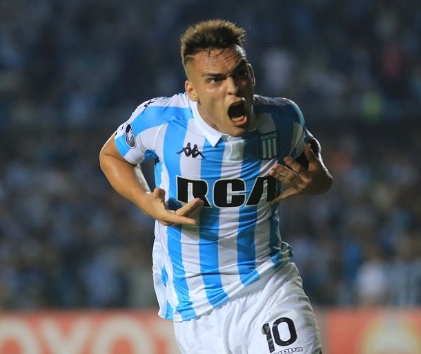 Lautaro Martínez está vendido al Inter de Milán y se está despidiendo de Racing