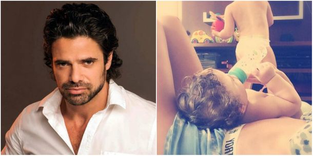 La foto más dulce de Luciano Castro con su pequeño hijo: Lo mejor del día
