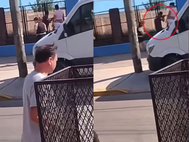 Pilar: un hombre sacó un rifle de aire comprimido y disparó contra una escuela