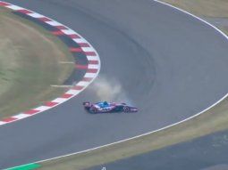 Franco Colapinto se despistó en la Qualy del GP de Gran Bretaña Franco Colapinto se despistó en la Qualy del GP de Gran Bretaña