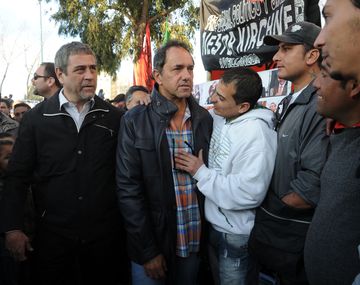 Scioli: Van generando condiciones para alterar la estabilidad