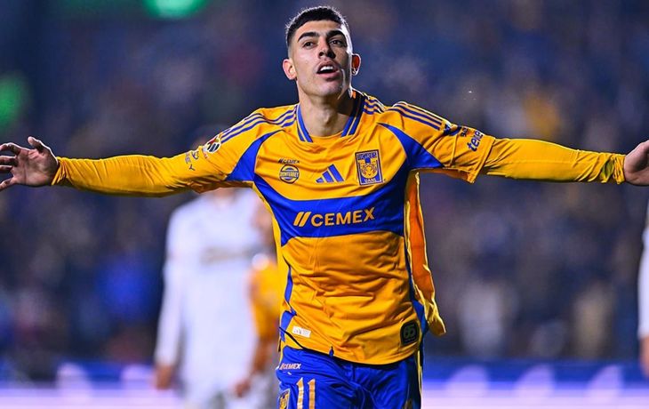 Juan Brunetta, figura de Tigres, comparó a la Liga MX con el futbol argentino: Siento que México...