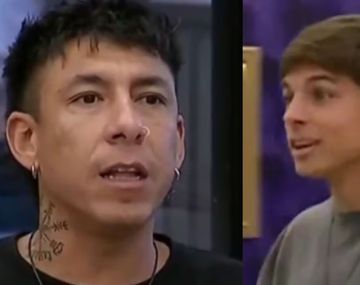 Brian Sarmiento y Zunino, peleados en Gran Hermano.