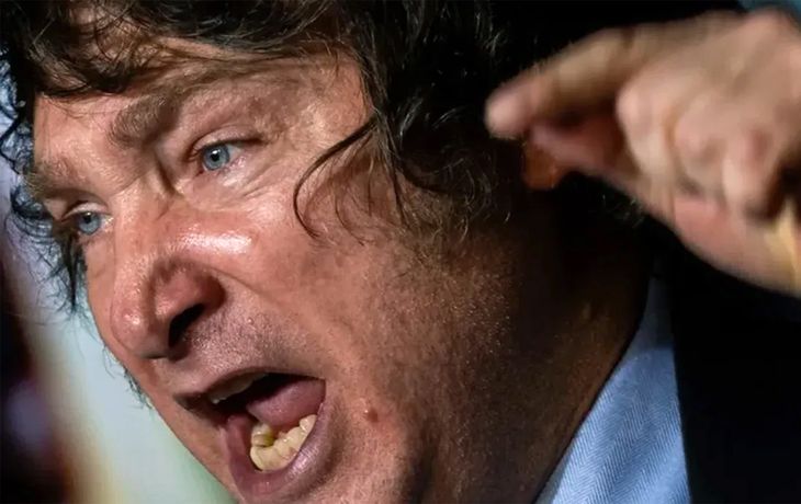 La furia de Javier Milei.