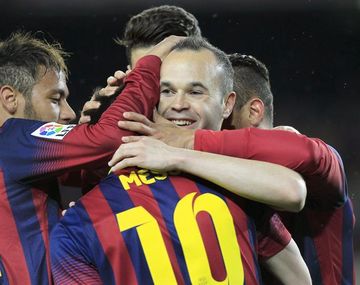 Barcelona goleó al Celta con un tanto de Messi pero no logró quedarse con la punta