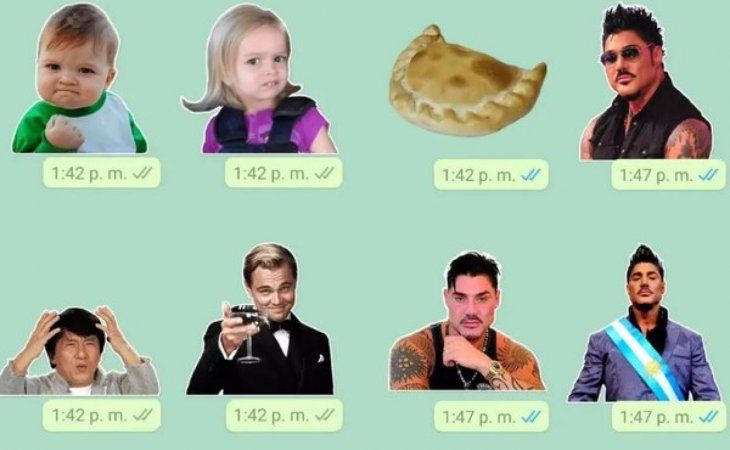 Sugerencia De Stickers La Nueva Actualización Que Llega A Whatsapp 9827