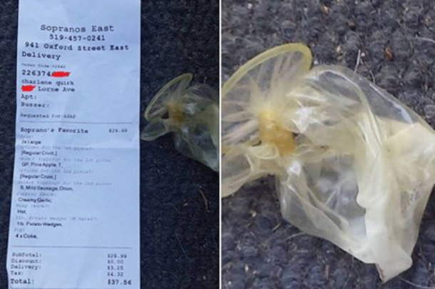 Encontró un preservativo en una pizza, llamó para reclamar y recibió una increíble respuesta del gerente