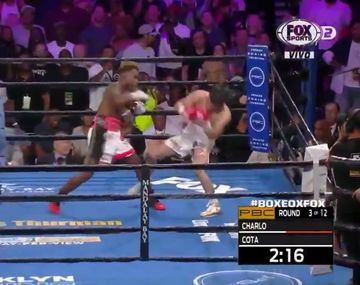 VIDEO: Con una derecha al mentón