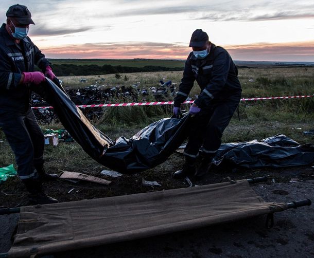 Los cuerpos de las víctimas del MH17 llegaron a una zona controlada por el gobierno de Ucrania