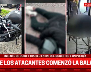 Un policía mató a un delincuente que le quiso robar la moto