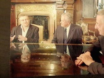 Cristina mostró la foto de la que habló en su discurso
