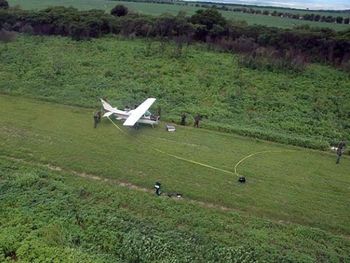 La narcoavioneta secuestrada hacía viajes relámpago entre Bolivia y Jujuy