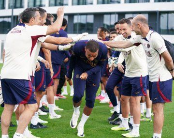 Hay paz: Mbappé volvió a entrenar en PSG y hay chances de renovación