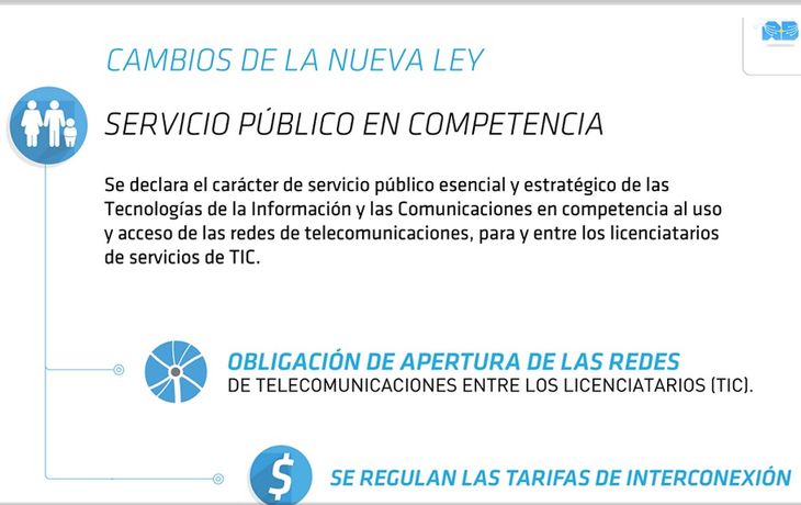 Argentina Digital: elimina la larga distancia y garantiza la banda ancha