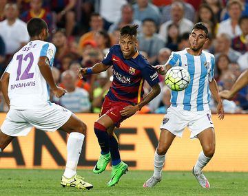 Barcelona logró romper la defensa del Málaga y ganó en el Camp Nou