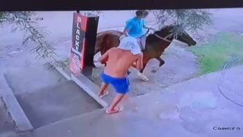 un robo frustrado termino en una escena insolita en cordoba: escaparon a caballo un robo frustrado termino en una escena insolita en cordoba: escaparon a caballo