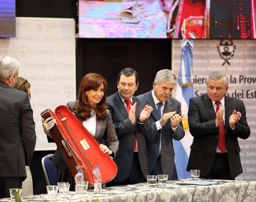 Cristina Kirchner insistió con la unidad de los argentinos