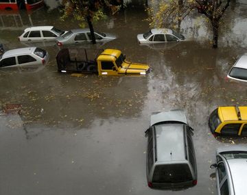 La lluvia de este martes fue récord histórico para abril