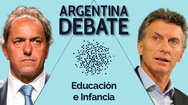 #Debate Scioli vs Macri: ¿Qué proponen sobre la educación y la infancia?