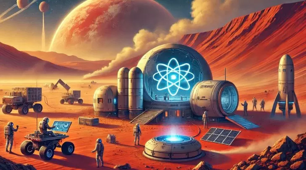 La energía nuclear jugará un rol fundamental para el desarrollo de hábitats y colonias en Marte.