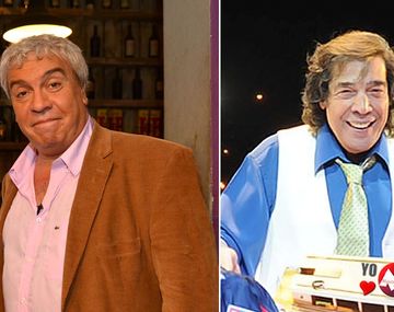 El emotivo cruce de Coco Sily y Cacho Castaña