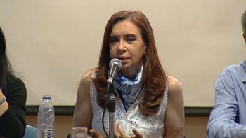 La ex presidenta Cristina Kirchner La ex presidenta Cristina Kirchner