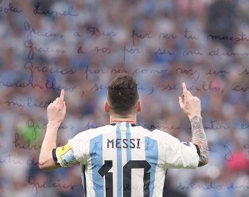 La carta a Messi de su primera maestra