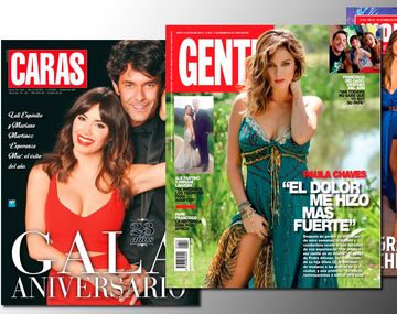 Mirá las tapas de las revistas de la semana