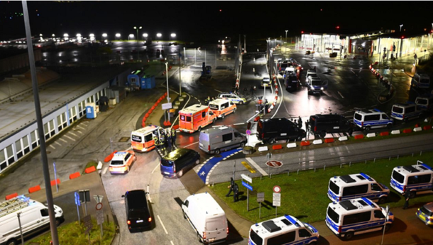 Suspendieron todos los vuelos del aeropuerto de Hamburgo: un hombre tomó de rehén a su hija