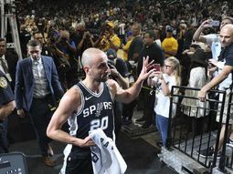 Manu Ginóbili se despide del básquet