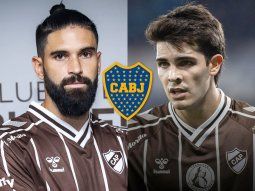 Taborda y Orsini se acordaron de Boca en los festejos de Platense: Comimos mierda